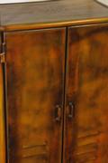 Industrial- vintage-  antigue pine- decorations style in metal, european 1960
