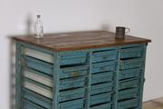 Industrial- vintage-  antigue pine- decorations style in Wood/metal, european 1960