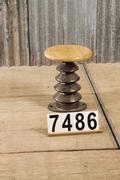 Industrial- vintage-  antigue pine- decorations style in Wood/metal, european 1960