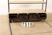 Industrial- vintage-  antigue pine- decorations style in Wood/metal, european 1960