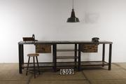 Industrial- vintage-  antigue pine- decorations style in Wood/metal, european 1960