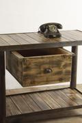Industrial- vintage-  antigue pine- decorations style in Wood/metal, european 1960