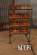 Industrial- vintage-  antigue pine- decorations style in metal / stone, european 1960