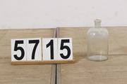 Industrial- vintage-  antigue pine- decorations style Industrial vintage bottle in glass, european 1960