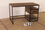 Industrial- vintage-  antigue pine- decorations style Industrial vintage table in wood, european 1960