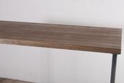 Industrial- vintage-  antigue pine- decorations style Industrial vintage table in Wood/metal, european 1960