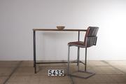 Industrial- vintage-  antigue pine- decorations style Industrial vintage table in Wood/metal, european 1960