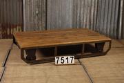 Industrial- vintage-  antigue pine- decorations style Industrial vintage table in wood, european 1960
