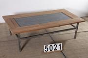 Industrial- vintage-  antigue pine- decorations style Vintage table in Wood/metal, european 1960
