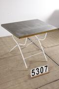 Industrial- vintage-  antigue pine- decorations style Vintage table in metal / wood, european 1960