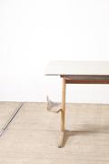Industrial- vintage-  antigue pine- decorations style Vintage table in wood, european 1960