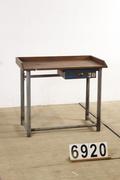 Industrial- vintage-  antigue pine- decorations style Vintage table in Wood/metal, european 1960