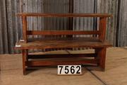 Industrial- vintage-  antigue pine- decorations style Vintage table in wood, european 1960