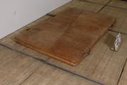 Industrial  vintage style Gymnastic mat in Leather, european 1960