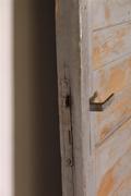 Industrial  vintage style Old doors in wood, european 1960