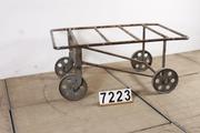Industrial  vintage style Trolley in metal , european 20 century