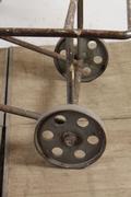 Industrial  vintage style Trolley in metal , european 20 century