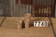 Industrial  vintage style Vintage bin in metal, european 1960