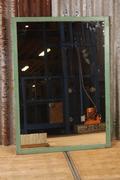 Industrial Vintage  style Vintage mirror in glass/metal, european 2017