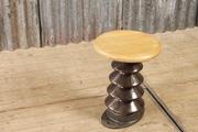 Industrial  vintage style Vintage tool in metal / wood, european 1960