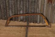 Industrial  vintage style Vintage work saw in metal, european 1960