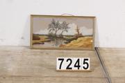 Vintage Industrial style Painting, European