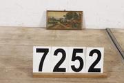 Vintage Industrial style Painting, European