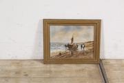 Vintage Industrial style Painting, European