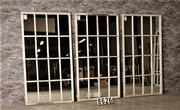 style Industrial vintage mirror in Wood/glass, European