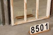 style Industrial retro vintage mirror in wood/metal/glass, European