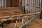 style Industrial vintage factory trolleys/cart in wood/metal