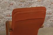 style Vintage leather chairs in wood/Leather, European
