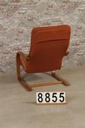 style Vintage leather chairs in wood/Leather, European