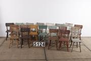 Industrial- vintage-  antigue pine- decorations style Vintage chairs  in wood, european 1960