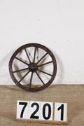 Industrial  vintage style Wheelbarrow in wood, european 20 century