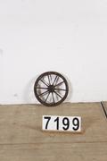 Industrial  vintage style Wheelbarrow in wood, european 20 century