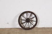 Industrial  vintage style Wheelbarrow in wood, european 20 century