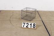 Industrial  vintage style Basket in metal, european 20 century