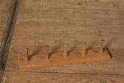 Industrial  vintage style Vintage coat rack in wood, european 1960