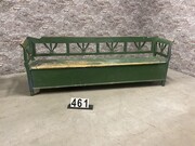 style Antique pine gardenbench/bench in wood, European 20th century