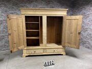 Country style Antique pine cabinet/wardrobe in wood