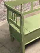 Country style Antique pine gardenbench/bench in wood, European