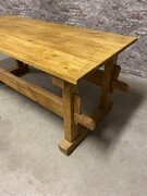 Country style Industrial retro vintage workbench/desk/sidetable in wood