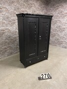 Country style Retro vintage cabinet painted in wood, European
