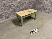 Country style Retro vintage table/bench in wood, European