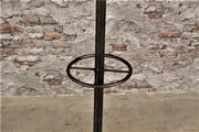 style Industrial coat rack polished to metal  in Metal