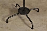 style Industrial coat rack polished to metal  in Metal