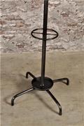 style Industrial coat rack polished to metal  in Metal