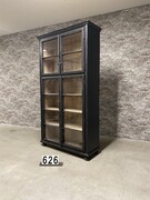 style Industrial retro glasscabinet in Glass/wood, European