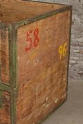style Industrial retro trolley in wood/metal